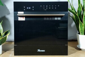 Máy rửa bát Texgio TGWF68GB giải phóng đôi tay, tận hưởng cuộc sống tiện nghi