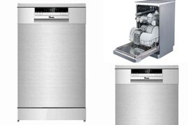 Máy rửa bát Texgio TG-W45A3A/401L nhỏ gọn cho bếp Việt thông minh