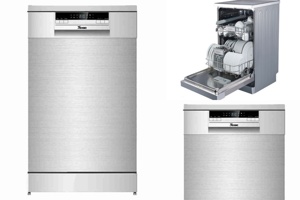 Máy rửa bát Texgio TG-W45A3A/401L nhỏ gọn cho bếp Việt thông minh