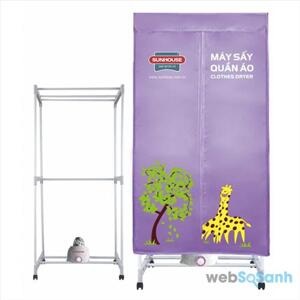 Máy sấy khô quần áo Sunhouse sử dụng an toàn không?