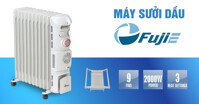 Máy sưởi dầu Fujie có tốt không? Có những loại nào?