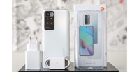 Mở hộp/trên tay điện thoại Xiaomi Redmi 10 vừa trình làng