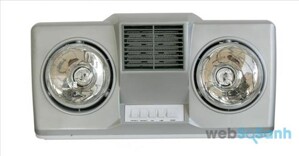 Mua đèn sưởi nhà tắm 2 bóng loại nào tốt nhất hiện nay?