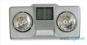 Mua đèn sưởi nhà tắm 2 bóng loại nào tốt nhất hiện nay?