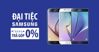 Mua điện thoại Samsung trả góp lãi suất 0% ở đâu tốt nhất