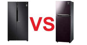 Mua tủ lạnh 2 ngăn nên chọn tủ lạnh LG GR-B247WB hay Samsung RT22M4032BY/SV?