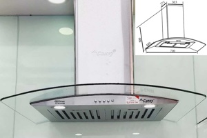 Nâng cao chất lượng không khí trong bếp với máy hút mùi Canzy CZ D70SQB
