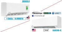 Nên chọn mua điều hòa 9000 BTU 1 chiều Panasonic CU/CS-N9WKH-8 hay Panasonic CU/CS-XU9ZKH-8 thì tốt hơn?