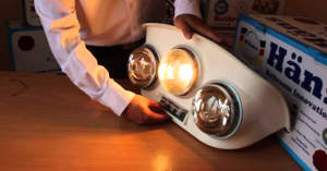 Nên mua đèn sưởi nhà tắm Hans hay Braun ?