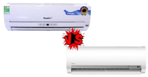 Nên mua điều hòa Funiki hay Midea?