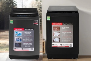 Nên mua máy giặt Sharp 13Kg ES-TM130CD-DS hay ES-TM125CN-BK?