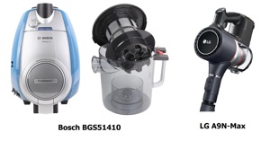 Nên mua máy hút bụi nào tốt? Bosch BGS51410 hay LG A9N-Max ở mức giá 15 triệu