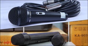 Nên mua micro có dây hay không dây? Micro có dây của thương hiệu nào tốt?