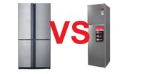 Nên mua tủ lạnh Sharp Inverter SJ-FX631V-SL hay SJ-X281E-Sl cho gia đình đông thành viên?