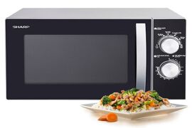 Nhanh chóng hâm nóng thức ăn với lò vi sóng Sharp R-31A2VN-S