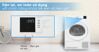 Những điểm nổi bật của máy sấy ngưng tụ Beko DU8133GA0W 8 kg