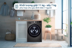 Những điều hết sức lưu ý trước khi mua máy giặt LG FV1411D4B
