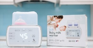 Những điều mẹ nên biết về máy hâm sữa tiệt trùng 2 bình Moaz Bebe MB-003