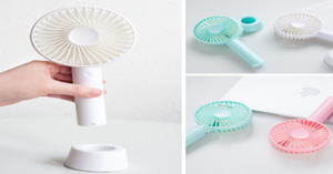 Những kiểu quạt tích điện mini đáng chú ý bạn nên biết