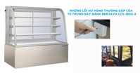 Những lỗi thường gặp của tủ trưng bày bánh Berjaya CCS-15SS-3 và cách khắc phục