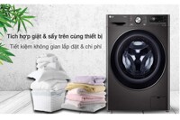 Những lý do nên chọn mua máy giặt sấy LG Inverter giặt 12kg sấy 7kg FV1412H3BA