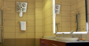 Những tác dụng bất ngờ của đèn sưởi nhà tắm