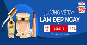 Những ưu đãi hấp dẫn nhất về ngành mỹ phẩm trong đợt Siêu sale 10.10