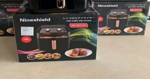 Nồi chiên không dầu 10L Nine Shield KB-8001M dùng tốt không?