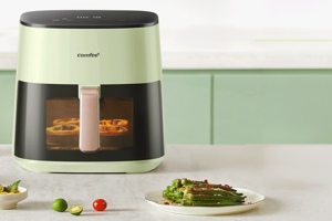 Nồi chiên không dầu Comfee CAD-75PG00A0 tiệc tùng thả ga, không lo thiếu cỗ!