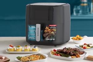 Nồi chiên không dầu Sunhouse SHD4082 9 lít trải nghiệm nấu nướng tiện lợi mỗi ngày