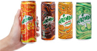 Nước ngọt Mirinda có mấy vị, giá bao nhiêu?