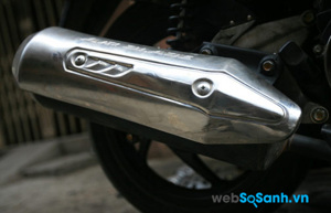 Phải làm sao khi pô xe máy có tiếng nổ lạ