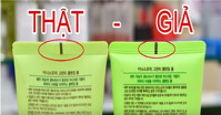 Phân biệt sữa rửa mặt Innisfree trà xanh giả và thật