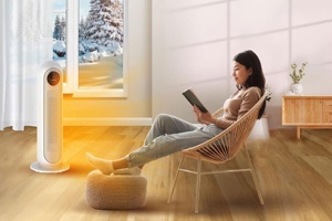 Quạt sưởi gốm Ceramic Mutosi MCH-2200: Sưởi ấm hiệu quả, an toàn, tiện nghi