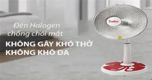 Quạt sưởi Saiko HF900H công suất 800W có tính năng gì nổi bật?