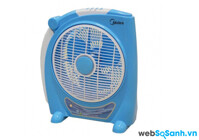 Quạt tích điện Midea KYT25X-8A - Đẹp nhưng dung lượng thấp