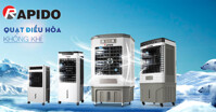 Rapido chính thức ra mắt dòng quạt điều hòa 2020 thế hệ mới với 3 chức năng trong 1
