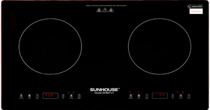 Review chi tiết bếp từ Sunhouse SHB9101 2 vùng nấu