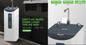 Review chi tiết máy lọc nước Kangaroo Hydrogen Slim nóng lạnh KG10A9S