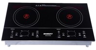 Review chi tiết về bếp hồng ngoại đôi Sanaky snk-201hgw