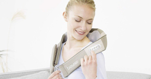 Review chi tiết về đai massage lưng vai cổ Beurer MG148