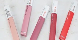 Review chi tiết về dòng son lì Maybelline Superstay Matte Ink