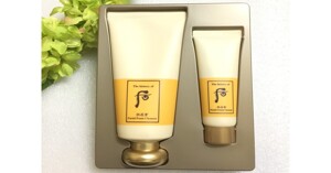 Review chi tiết về sữa rửa mặt Whoo vàng đến từ Hàn Quốc