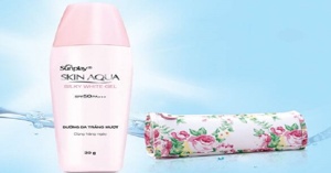 Review gel chống nắng Skin Aqua có tốt hay không?