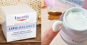Review kem dưỡng ẩm Eucerin Lipo Balance, cân nhắc nên rinh không?