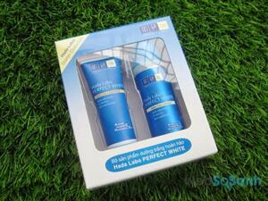 Review kem dưỡng trắng da Hada Labo Perfect White Arbutin Cream 2 trong 1