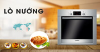 Review lò nướng âm tủ Bosch 71L 539.06.251