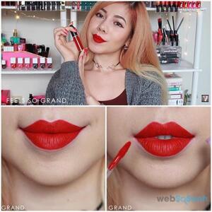 Review MAC Retro Matte màu Feels So Grand - phiên bản son kem lì tươi mới của huyền thoại Ruby Woo