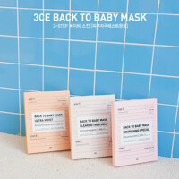 Review mặt nạ giấy 3CE - dòng mặt nạ dưỡng da 2 bước "mới ra đã hot" của thương hiệu Hàn Quốc