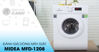 Review máy giặt Midea 8Kg lồng ngang MFD80-1208
